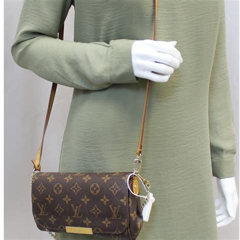 louis vuitton favorite pm strap|louis vuitton bicolor monogram.